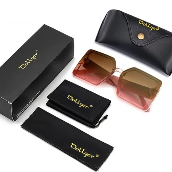 TRENDY OVERSIZED DESIGN SUNGLASSES - Picture 8 of 8